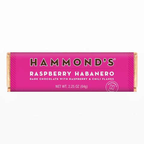 Raspberry Habanero Dark Chocolate Bar