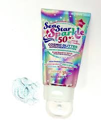 Marshmallow Cosmic Glitter Sunscreen Lotion SPF50