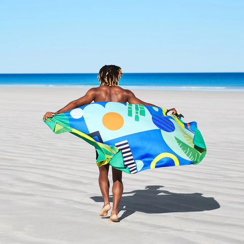 XL Quick Dry Beach Towel | Chromatic Carnival