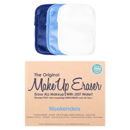 MakeUp Eraser 3-Day Set | Weekender Blues