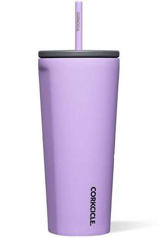 Cold Cup - Insulated Tumbler with Straw - Sun Soaked Lilac - 24oz